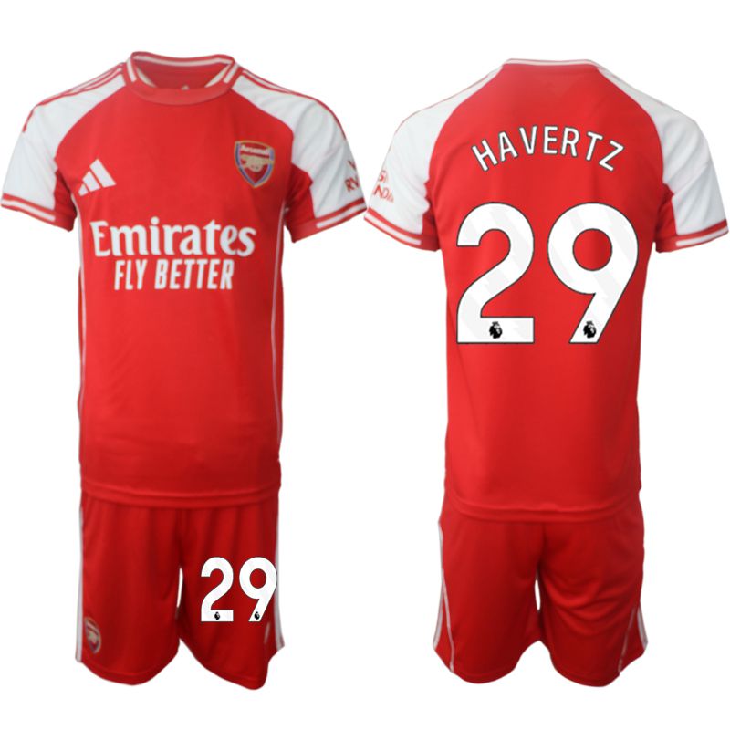 Men 2025-2026 Season Club Arsenal home red #29 Soccer Jersey
